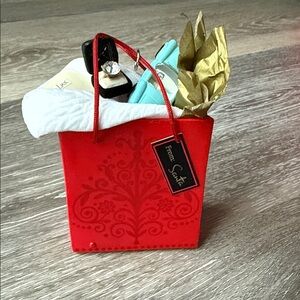 “Santa Baby” Ring Gift Bag 2008 Hallmark Keepsake Ornament